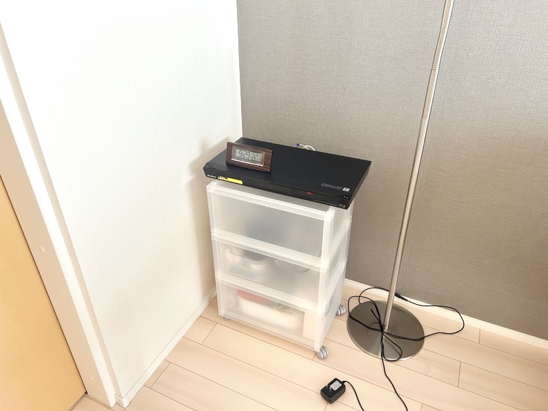 シネマージュミニ無印ラック使用時