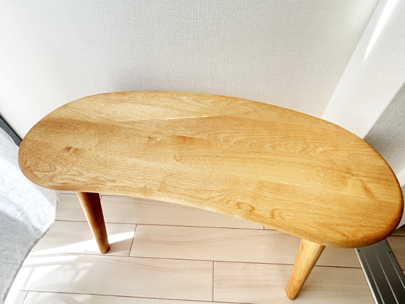 豆型ベンチ別角度